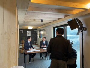 RSK山陽放送「石田好伸の就活おたすけマン 情熱リーダーズ」